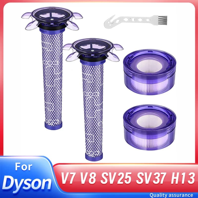 Kit di sostituzione del filtro compatibile con Dyson V8 Nuova versione SV25/V8 Animal Extra 405901 -01/V7 Nuovo modello SV37 Aspirapolvere senza fili