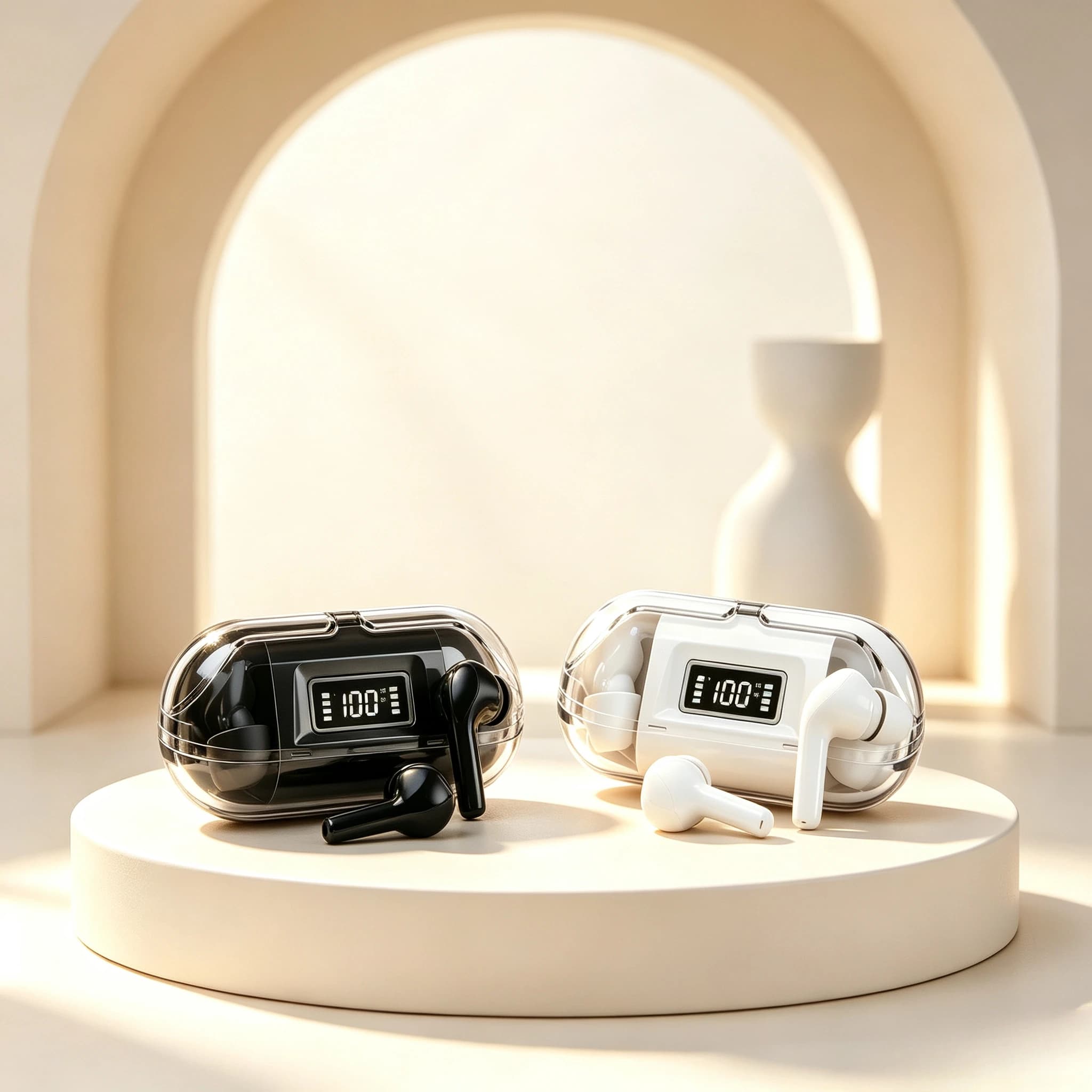 TWS Cheap Wireless Earphones Wireless Earbuds Smart-touch Fone Bluetooth Headphones Allow Volume Control Without Phones
