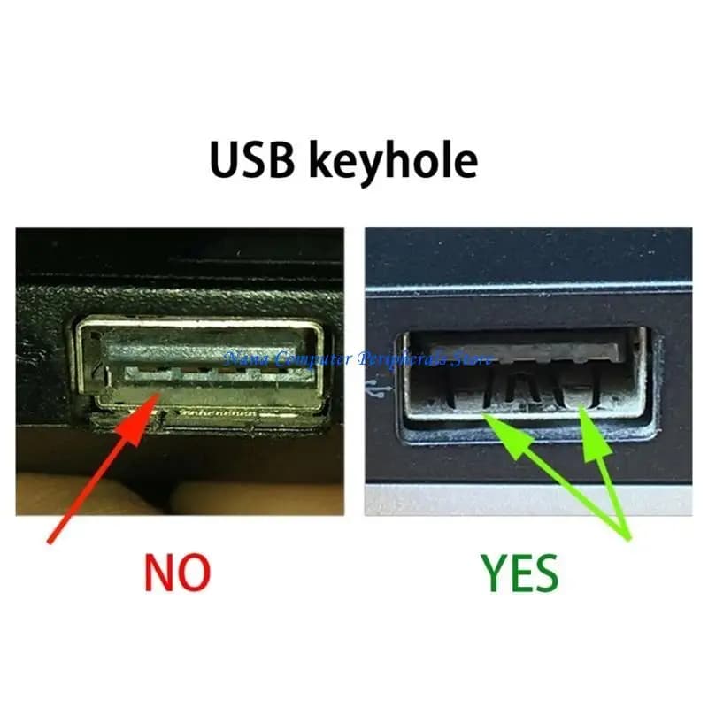 F68C Notebook Laptop Computer Lock Blocco sicurezza Notebook PC Laptop Blocco antifurto Blocco universale sicurezza per