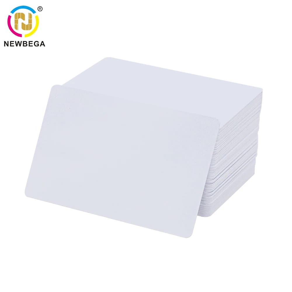 10PCS 13,56 MHz IC a getto d'inchiostro RFID Carta bianca NFC 213 Carta in PVC vuota, adatta per la stampa di stampanti a getto d'inchiostro