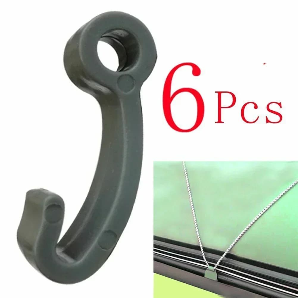 Soverup 6 pezzi multifunzione in plastica con chiusura a scatto ganci per corda clip per gommone zattera da pesca copertura per barca marina accessori per kayak