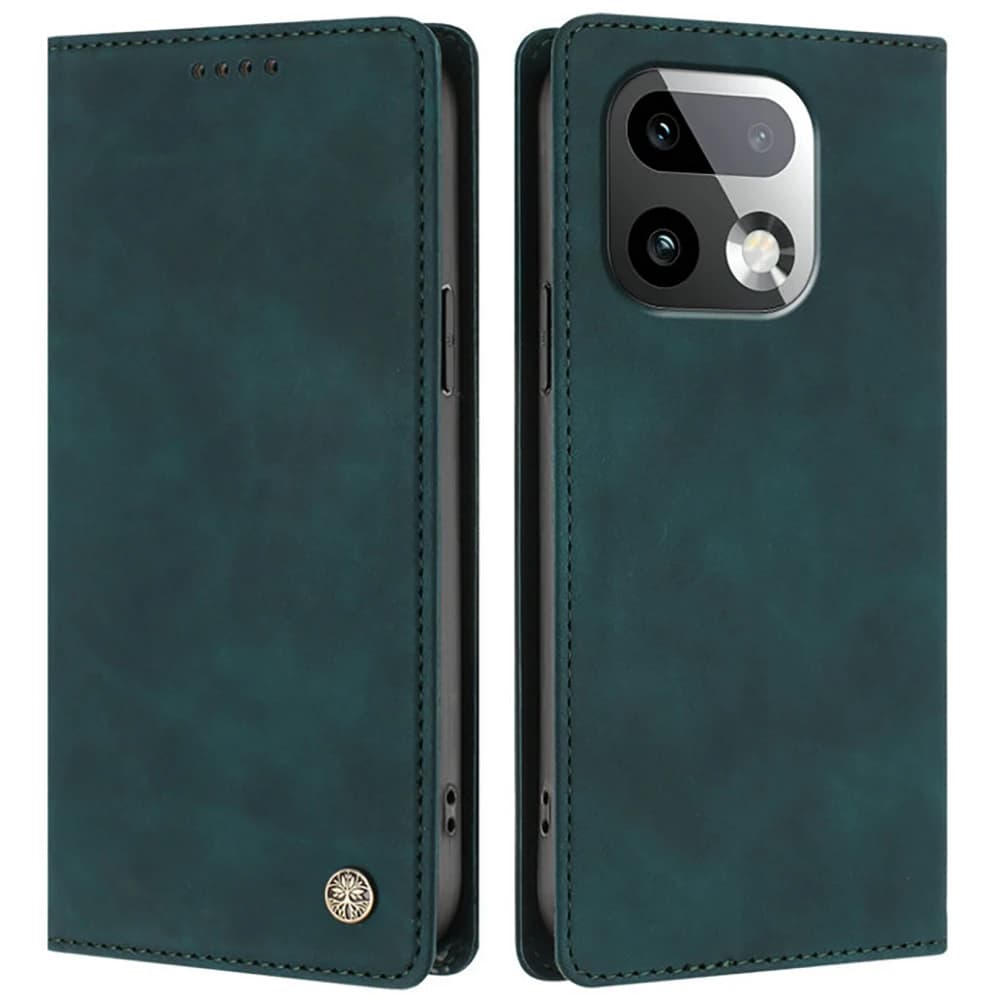 Custodia a libro magnetica in pelle RFID per OPPO Realme 16 Pro Plus 5G, Cover a portafoglio per Realme 16 Pro+