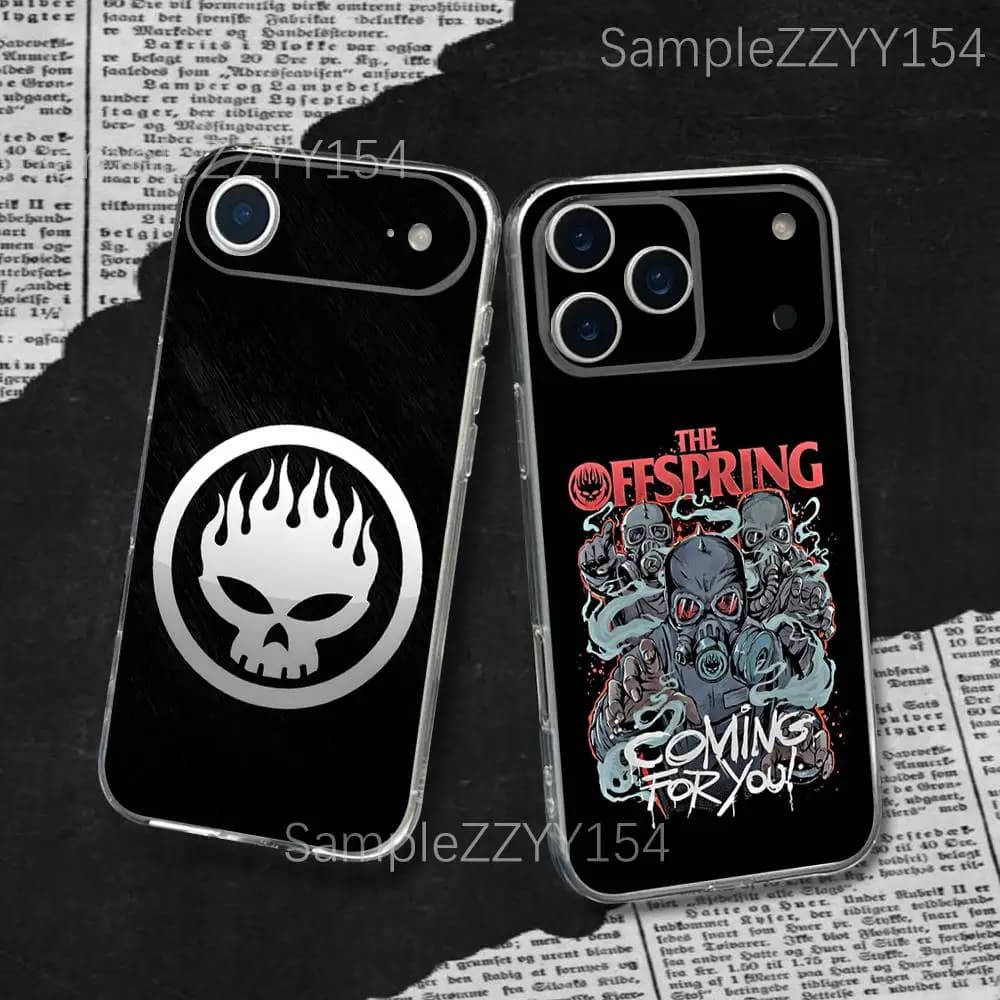 Cover Trasparente Sottile O-OffspringS SUPERCHARGED per iPhone 17, 16, 15, 14, 13, 12, 11 Plus, Pro, Max, XR, XS, X, 7, 8 Plus, SE, Mini