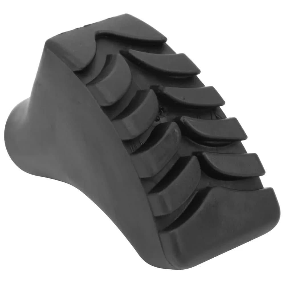 10 Pcs Durable Rubber Walking Stick Pad Portable Black Hiking Pole Tip Trekking Poles Tips Ski Basket Use