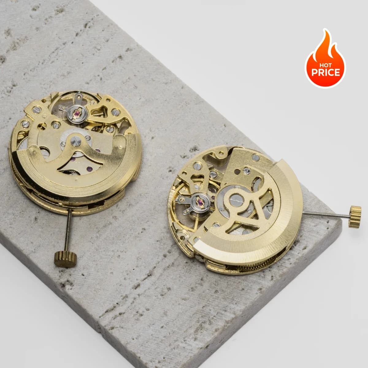 Nuovo movimento dell'orologio da 27 mm 21/23 gioielli Regolazione automatica del movimento meccanico Orologio a pendolo Calendario singolo Accessori a 3 lancette