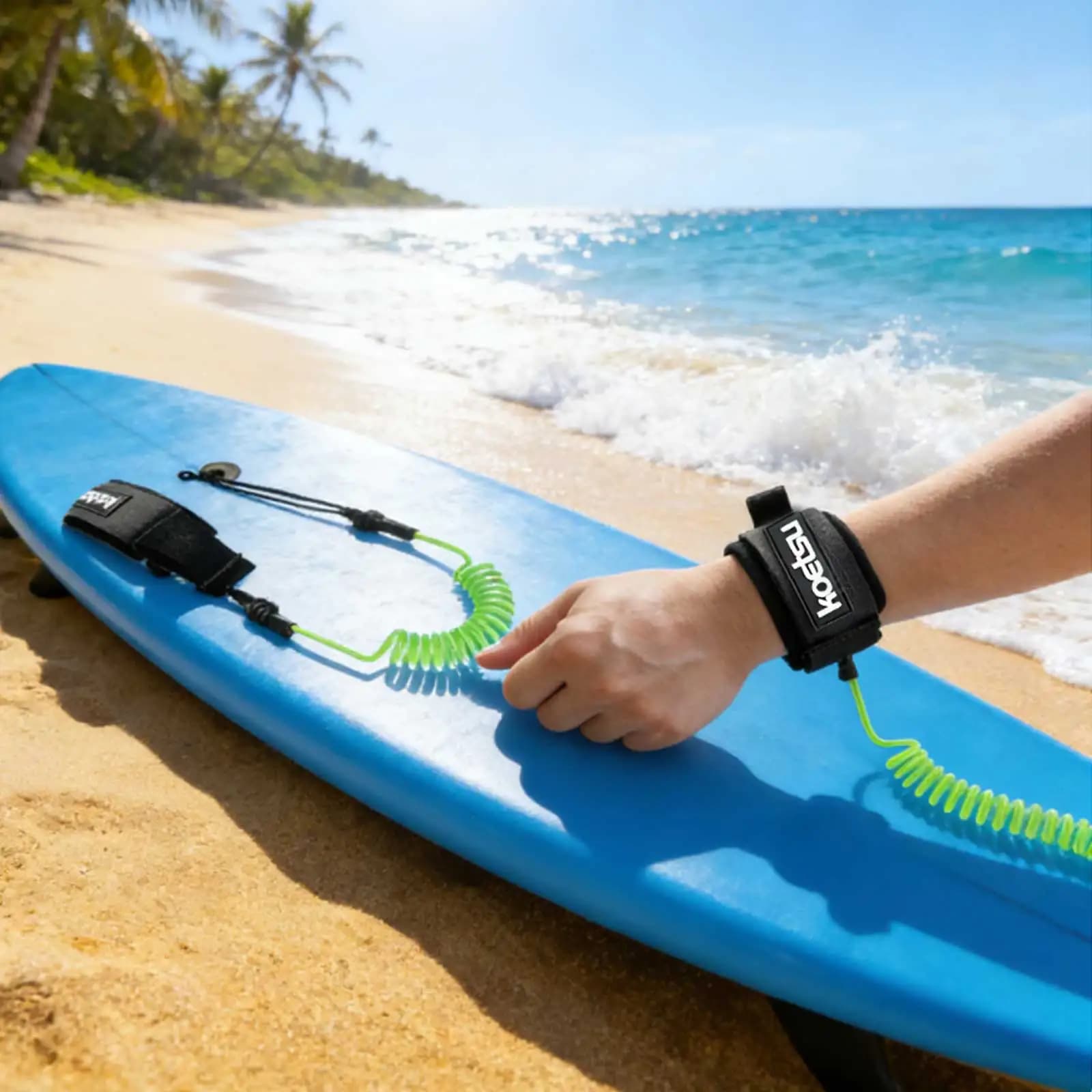 1-5 Pieces Leash for Bodyboard Wrapable in TPU, Cordino Robusto for Surf Table, Leash Elastic Extensible for Fishing Tools and Cane Straps
