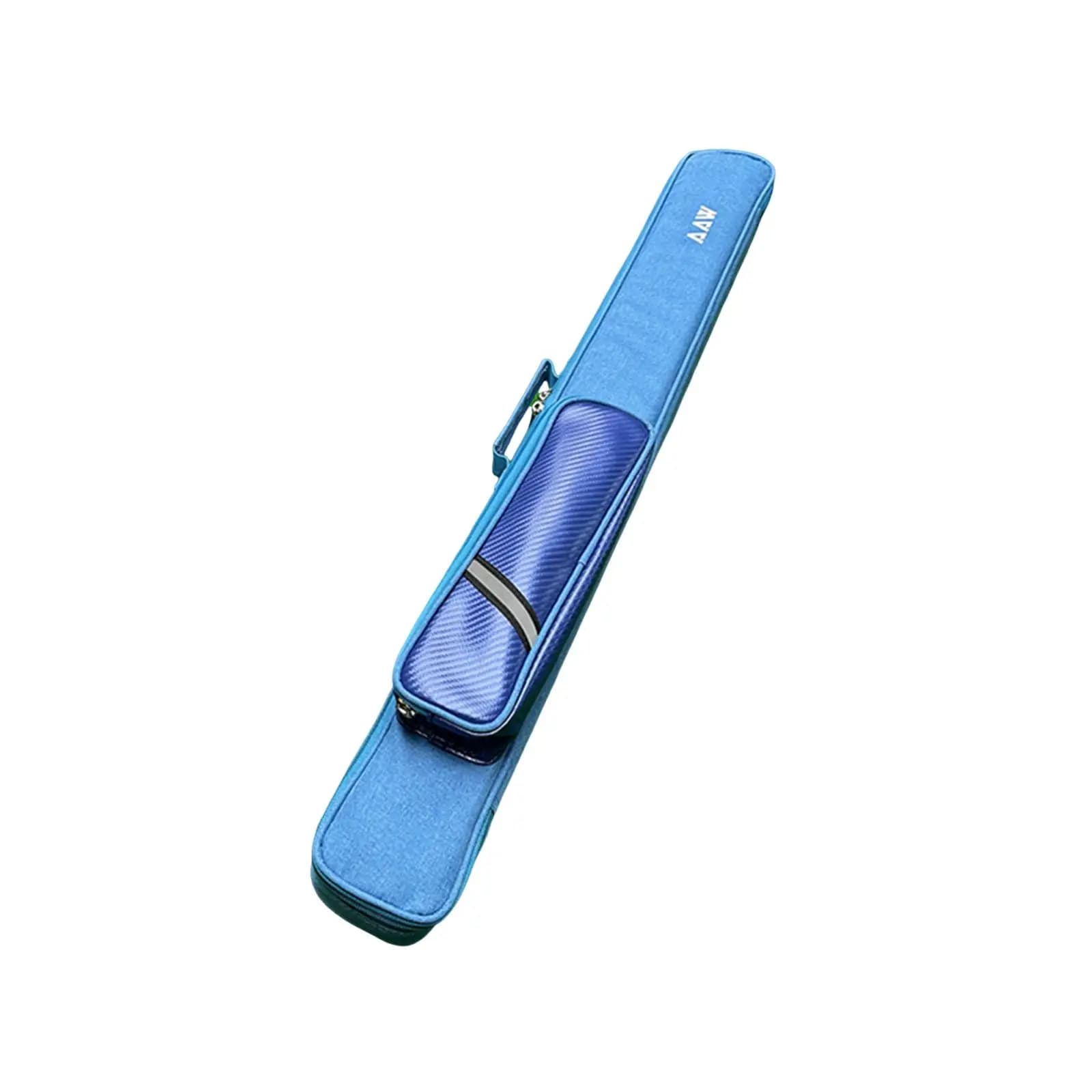 Custodia per stecca da biliardo 4 fori per viaggio 1/2 Snooker Biliardo Stick Rod Snooker