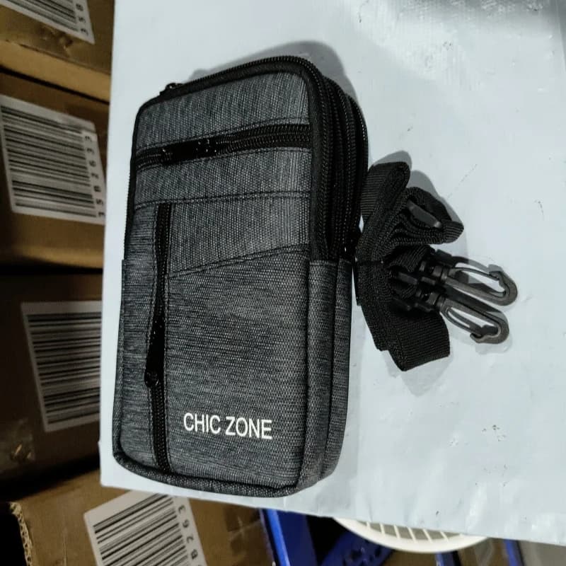 Marsupio da donna impermeabile marsupio da esterno tattico a doppio strato con cintura borsa per telefono da uomo borse Unisex