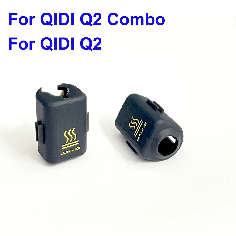 Per Qidi Q2, Q2 Combo: Custodia Protettiva in Silicone per Hotend Stampante 3D, Copertura Isolante Termica in Silicone per QIDI Q2C