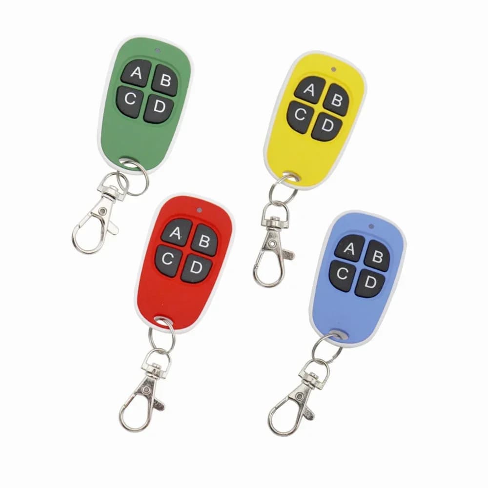 1PC telecomando 433 mhz chiave per auto porta del garage apri cancello controller duplicatore clone codice clonazione