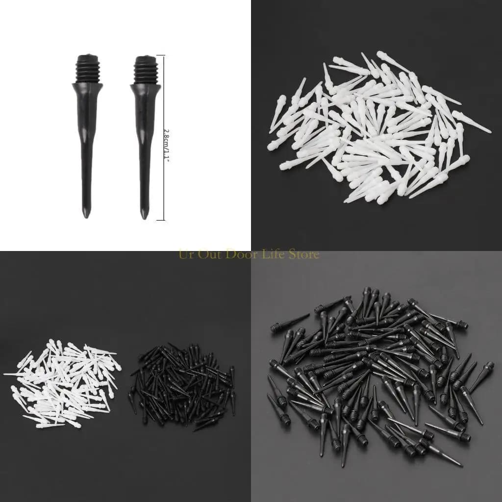 77UF 100 pz Freccette Alberi Punte Morbide Tubo Sostituzione Acces Freccette Gadget Da Gioco