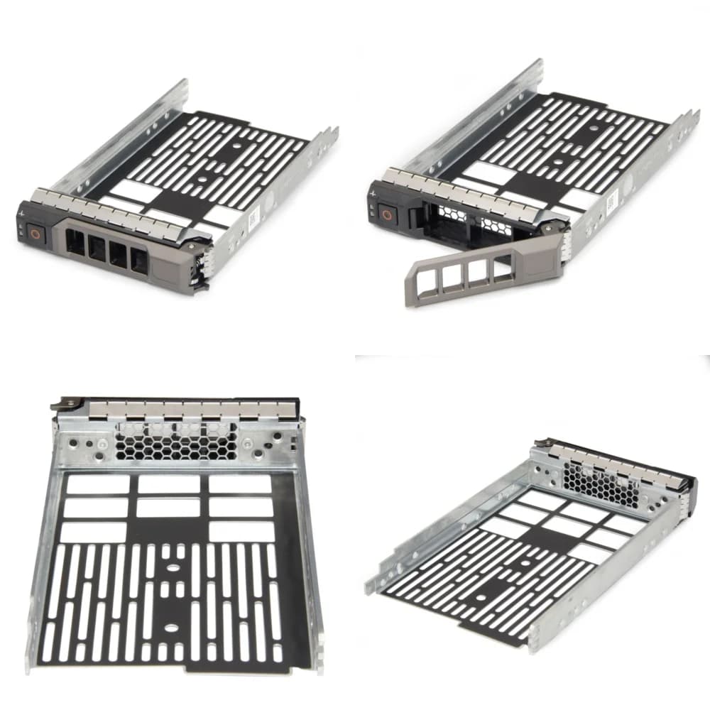 Vassoio per Disco Rigido da 3,5 Pollici per Server Dell PowerEdge R710 R610 R510, Caddy per HDD Compatibile con SATA SSD HDD