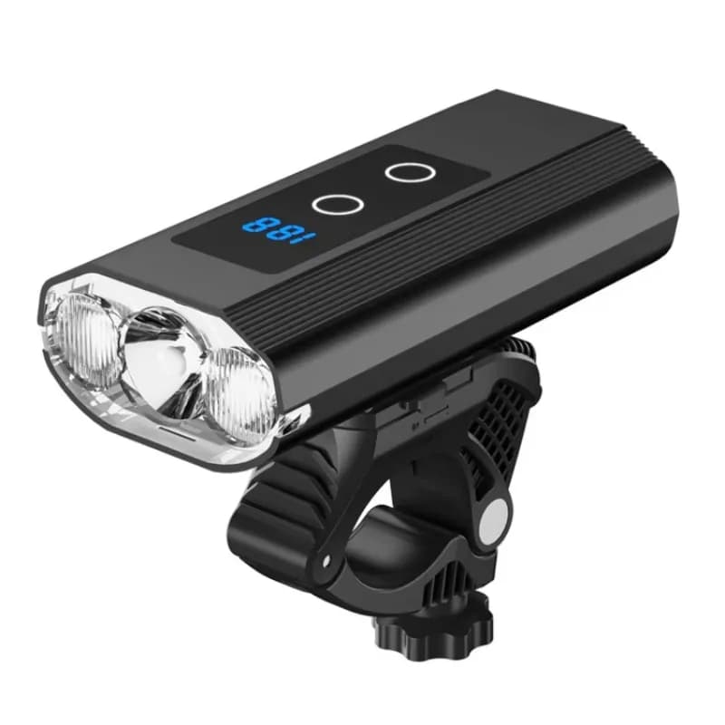 Faro per Bicicletta Ricaricabile USB, Luce Notturna per MTB, 1200mm IP64, Illuminazione per Bici