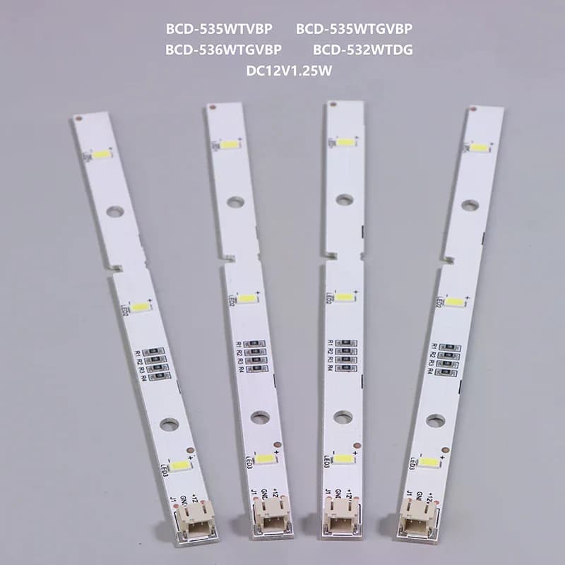【New】1/3PCS DIY Accessories Freezer Refrigerator LED Strip Light Bar For E349766 MDDZ-162A 1629348 DC12V 1.25W HCDM415LC