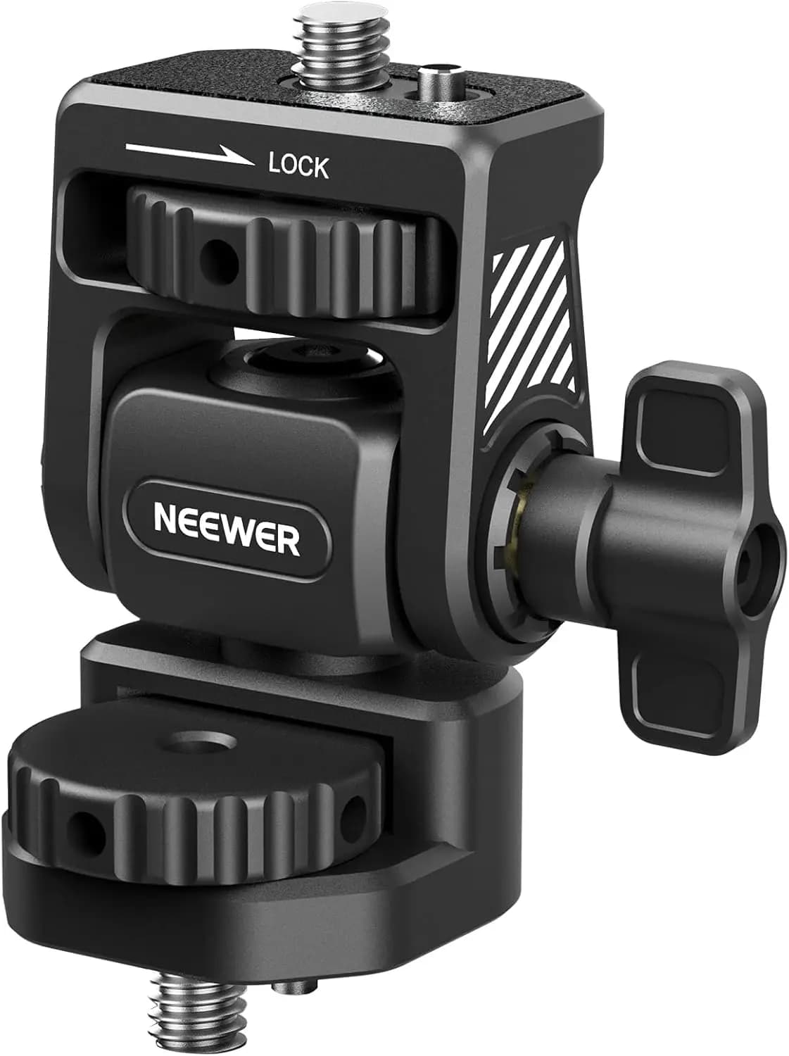 NEEWER field monitor with 1/4" screw, 360 ° Swivel and anti-torsion screw for 5" and 7" Atomos Ninja camera monitor.