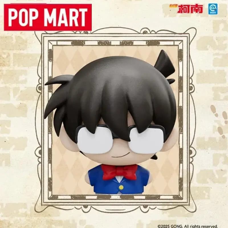 POP MART Detective Conan Super Mini Serie Cieca Scatola Giocattolo Bambola Kawaii Anime Action Figure Sorpresa Mistero Scatola Modello Desktop Regalo