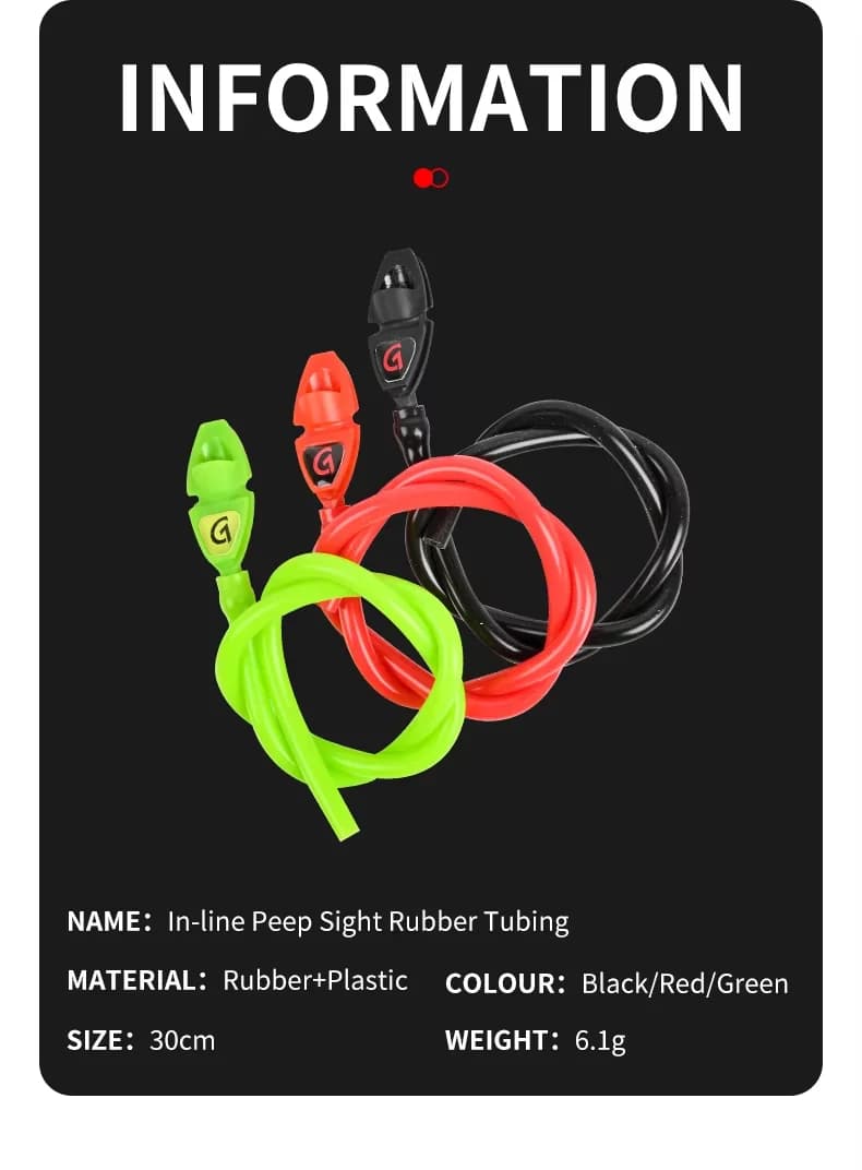 Archery Peep Sight Tube Compound Bow Shooting Peephole Line Composite Pulley Bow and Arrow Hunting Targeting Archery Accessories