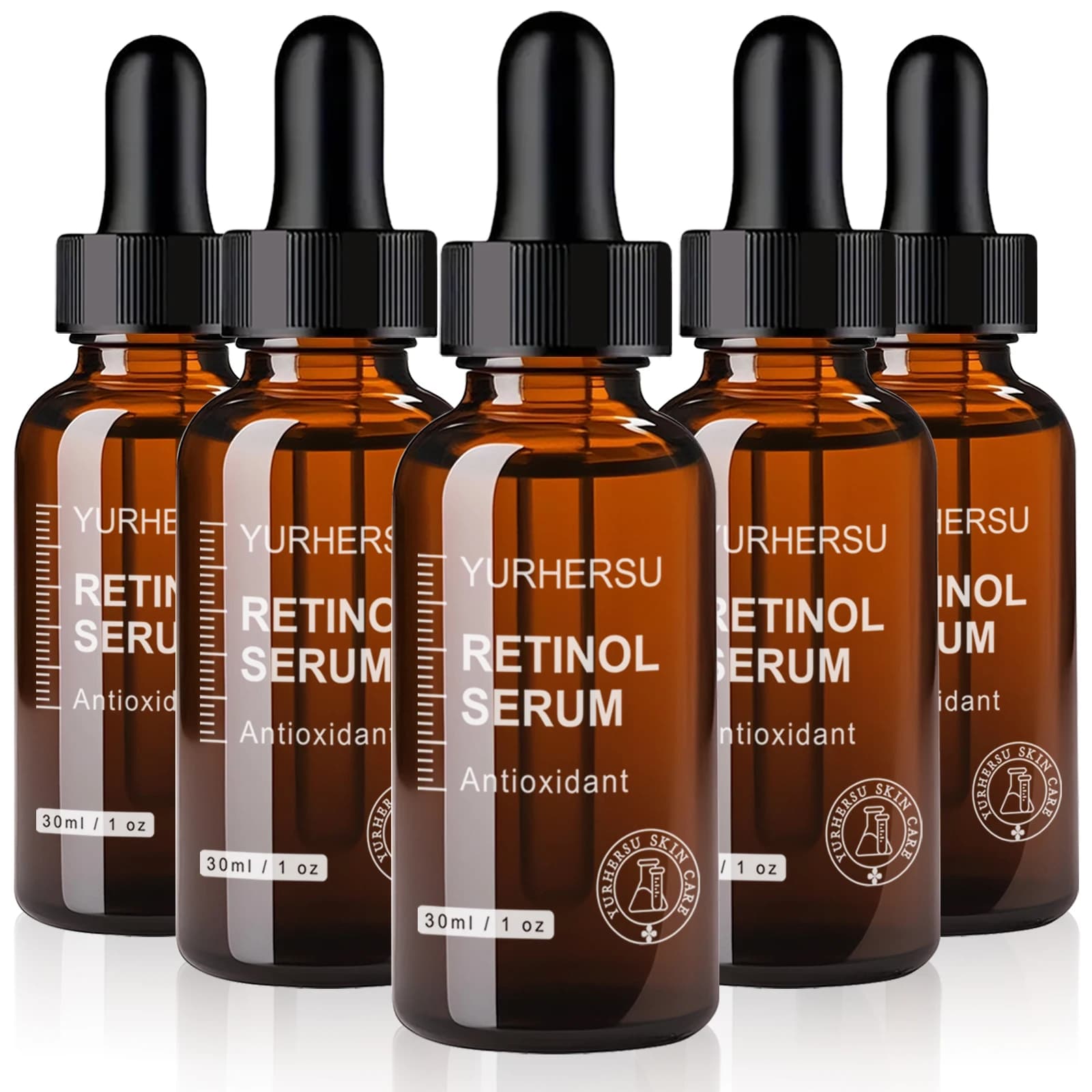 Professional serum at retinol 3.0, 30 ml, pure and powerful formula for face and neck, acne, stretch marks