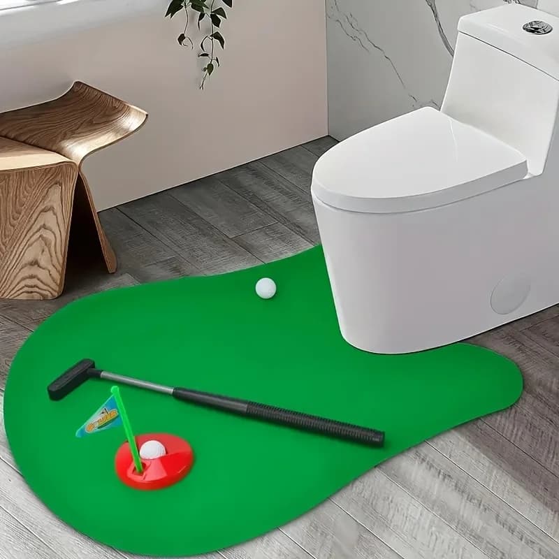 Set da Mini Golf con Putter e Pallina per Pratica Sportiva Indoor e Intrattenimento Domestico per Adulti ​