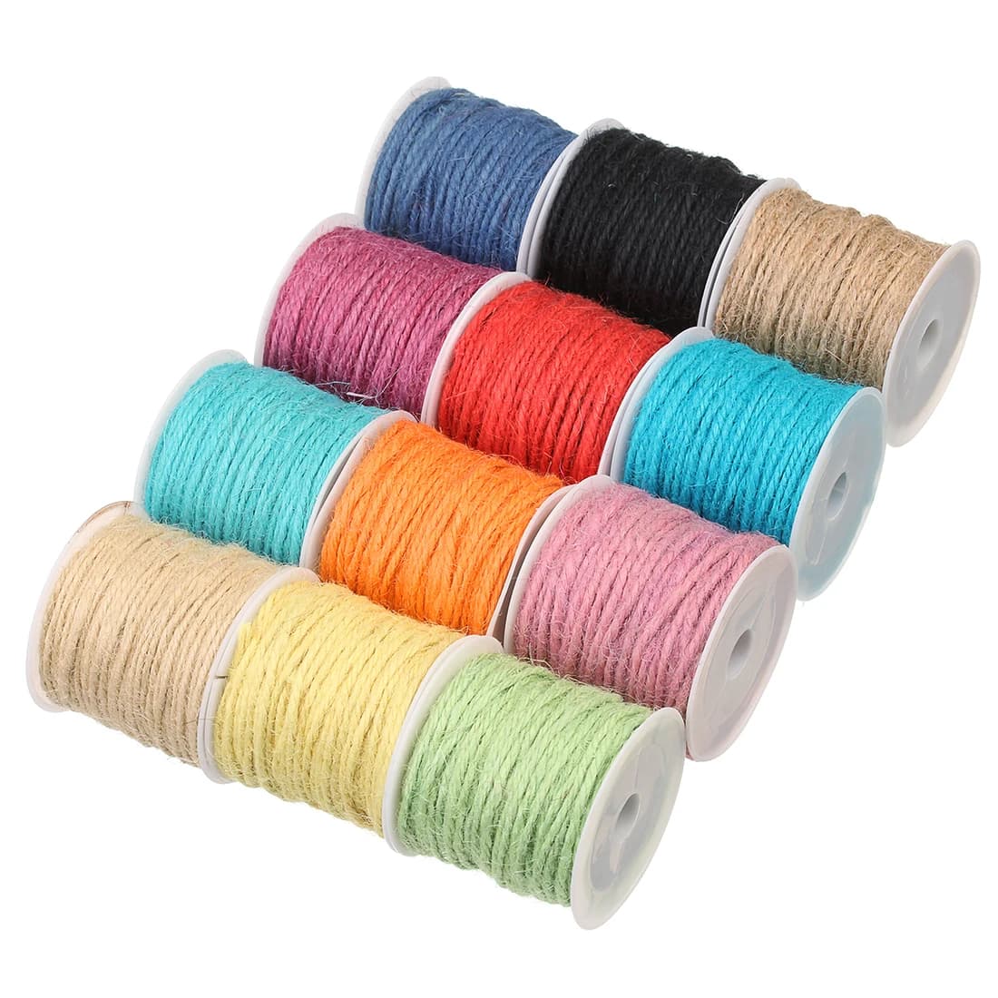 10 Yard/roll 14 Colors Brown Black White Twisted Straight Canvas Corde Cables Wire Dia 2.5mm For FAI Clothing FROM TE jewelry creation