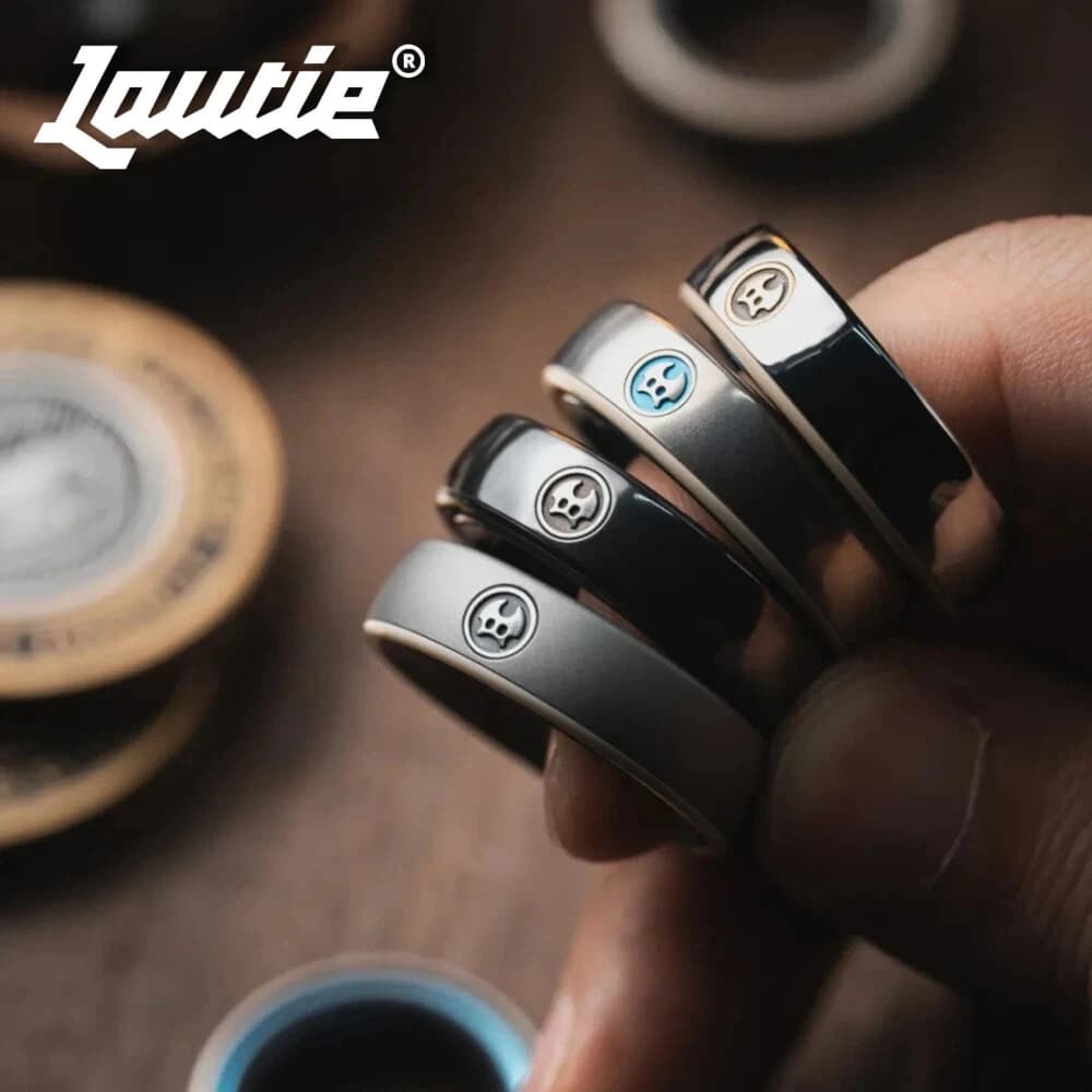 Anello Girevole LAUTIE Mechanic-I Slim, Serie Spy Wars, Giocattolo Antistress per Adulti, Design Originale