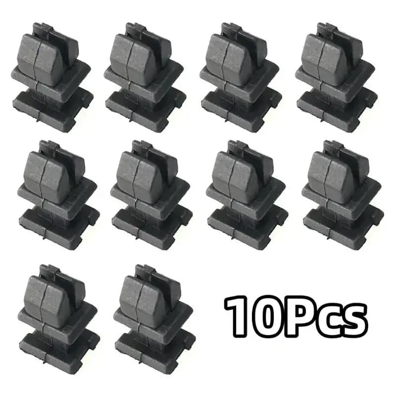 10 Pezzi Clip di Fissaggio in Plastica per Rivestimento Bagagliaio Auto per Mercedes-Benz SLK CLK SL S W124 W210 W211 W140 C215 W220 R129 R170 R171 A1249900792