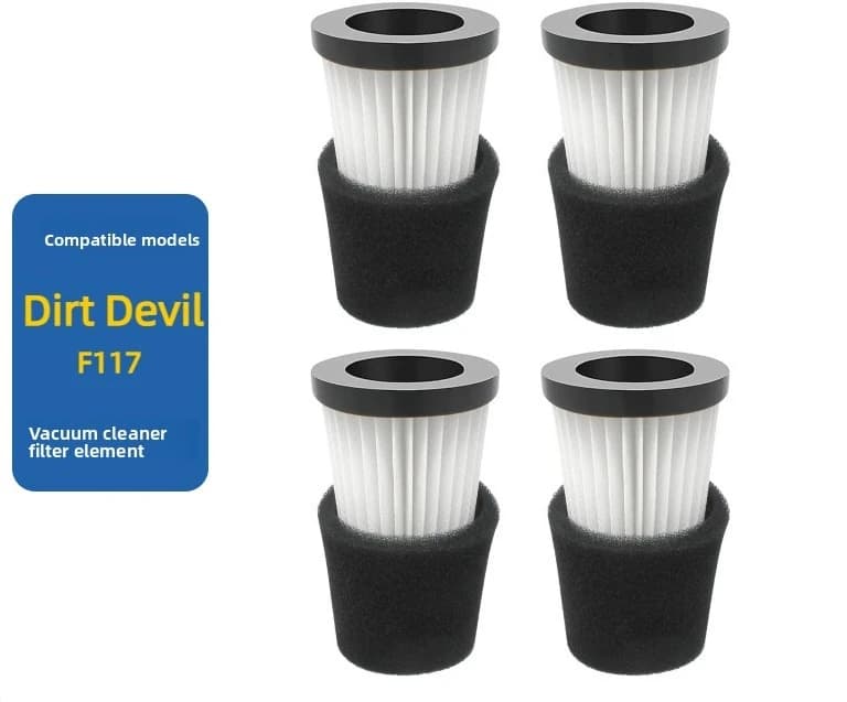 Adatto per il filtro dello aspirapolvere Dirt Devil F117, cartuccia filtrante, accessori di ricambio per il filtro in cotone