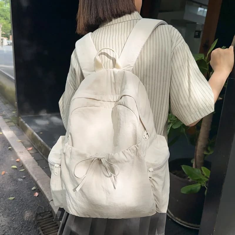 Zaino per bambini alla moda Borse sportive leggere Zaino semplice per le donne Zaini da viaggio per il tempo libero Borsa da scuola Mochilas Sac
