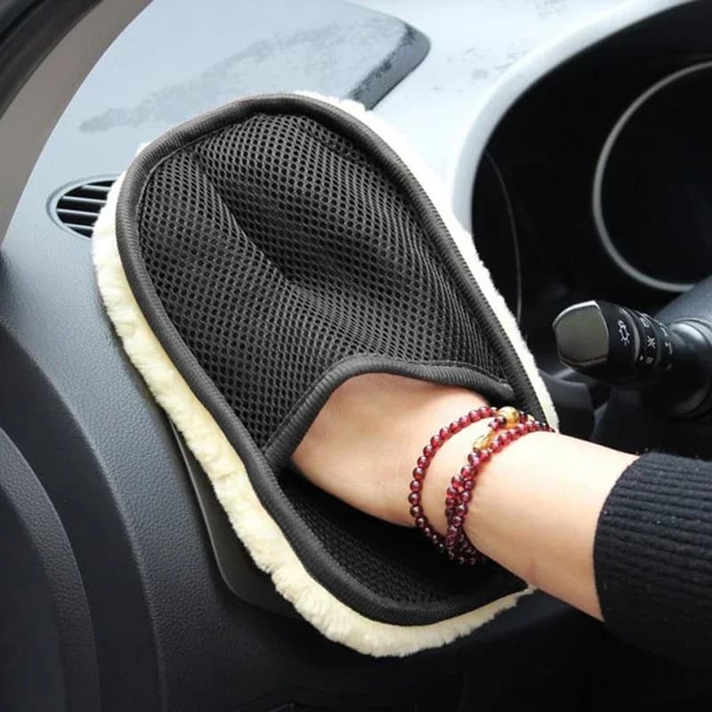 Car Styling Morbido lavaggio auto Guanto per pulizia Spazzola per pulizia Lavatrice per moto Prodotti per la cura Asciugamano in tessuto per pulizia automobilistica