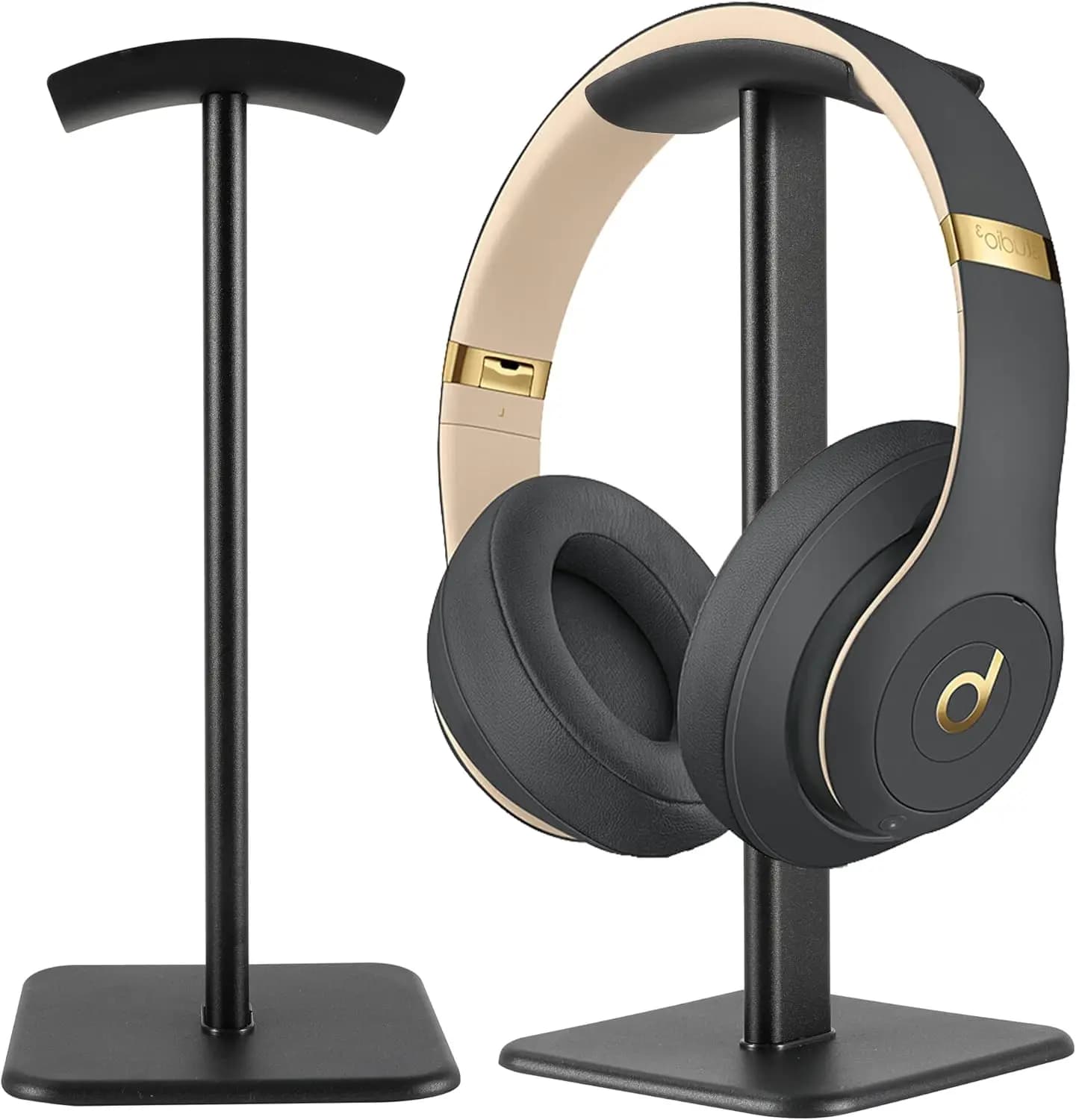 Headphone Support Table Support Heavy Base Desk Headset Aluminum Headphone Hook for AirPods Max/Pro Sony Beats Bose
