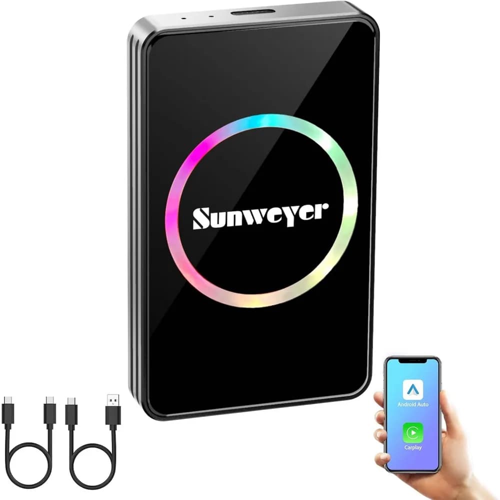 Streamers for Netflix, YouTube, Hulu, Disney+, Android Auto, LED, Dual WiFi Bluetooth, 3-in-1 Easy Setup