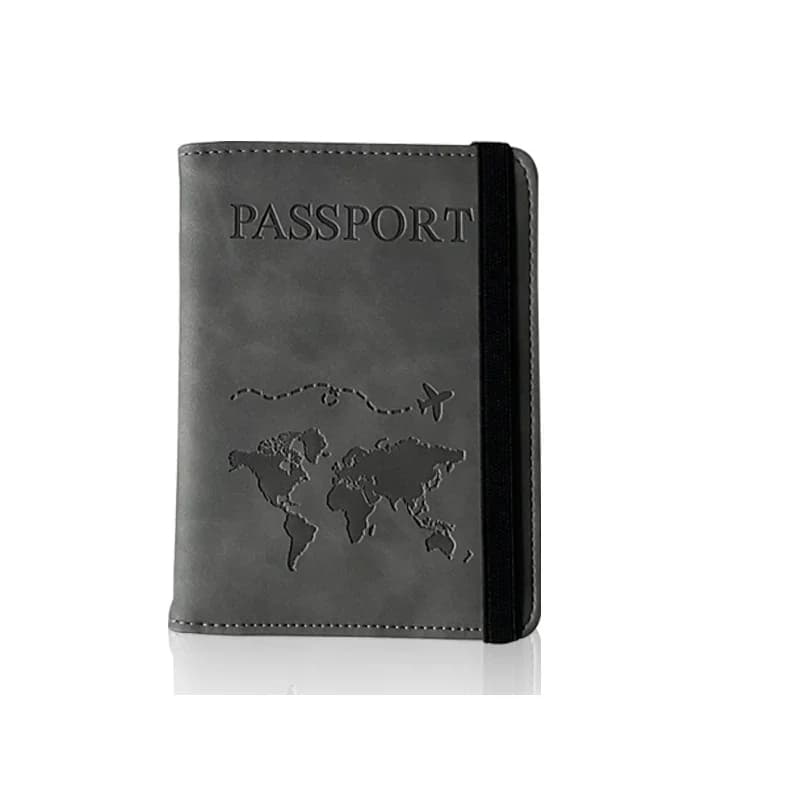 1 pz protezione da viaggio sporco copertina per passaporto portafoglio borsa in pelle pu donna ID carta di credito aziendale porta passaporto borsa
