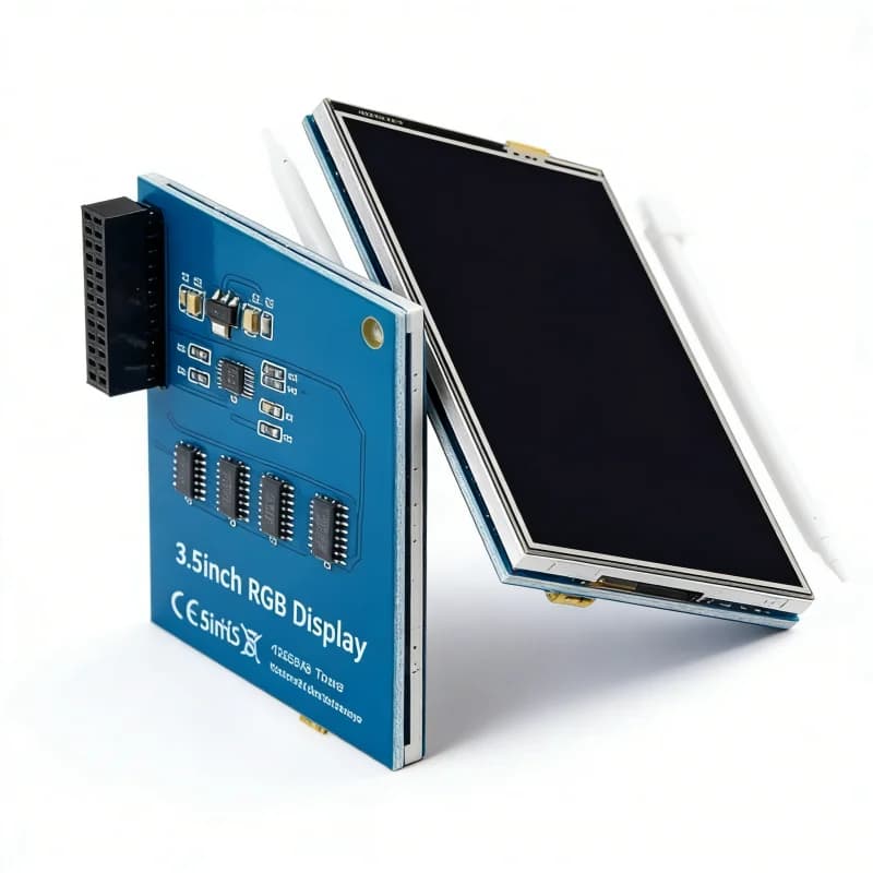 Raspberry Pi 3a generazione 3B + 4a generazione Raspberry Pi B tipo display touchscreen LCD resistivo da 3.5 pollici