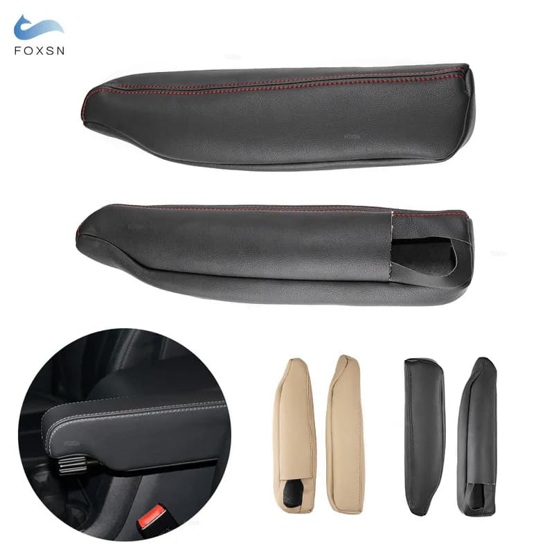Auto In Pelle Microfibra Sedile Bracciolo Maniglia Della Copertura Trim Interno Per Land Rover Discovery 3 4 2004-2016 Range Rover sport 2005-2013