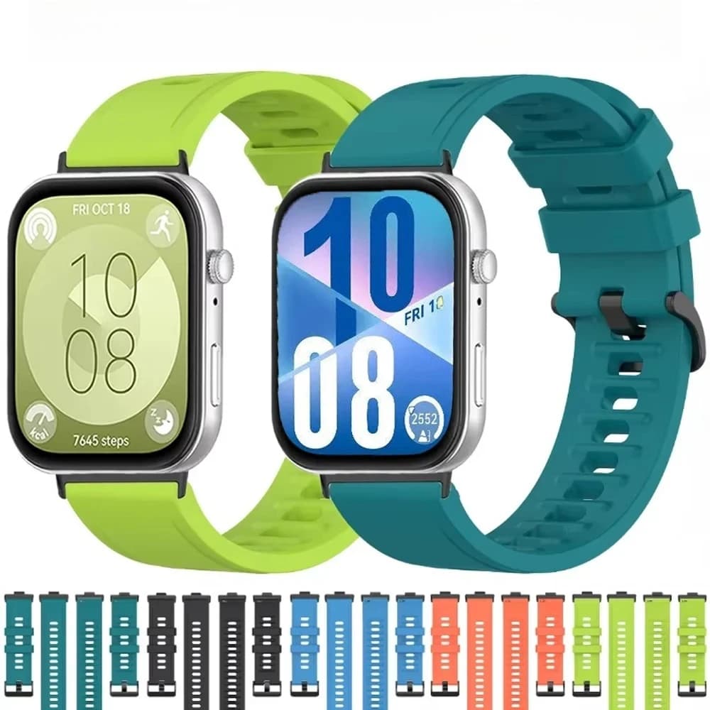 Cinturino in silicone per Huawei Fit 4/3 Accessorio per cinturino di ricambio per braccialetto sportivo per Huawei Fit 4 pro Comodo cinturino