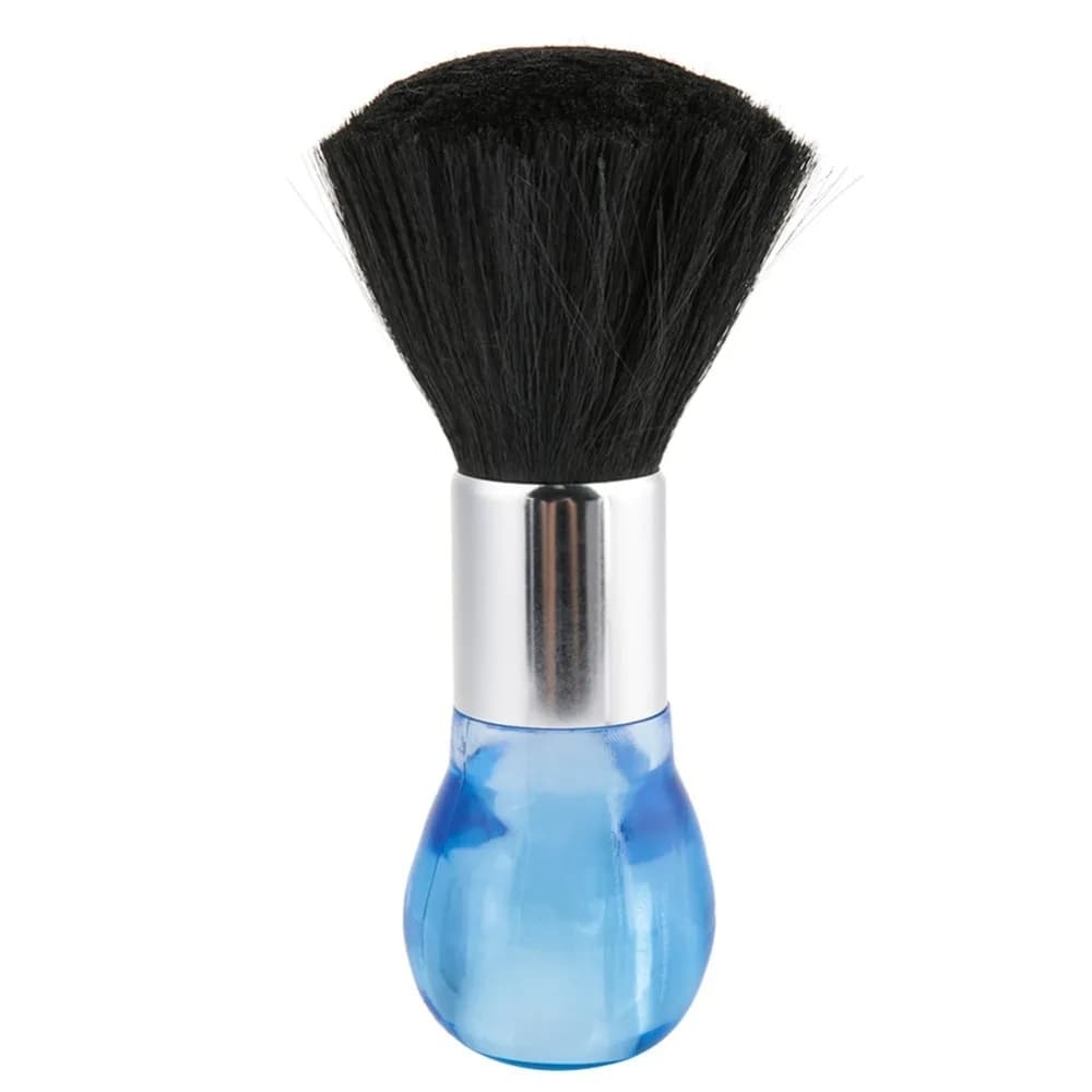 Soft Neck Duster Brush Comfortable Handle Professional Hair Clean Hairbrush Durable PS Handle Neck Face Duster Brush