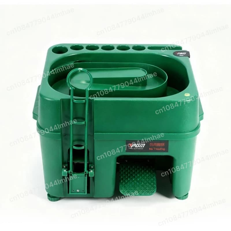 Nuovo Dispenser di Palline Semi-Automatico Aggiornato per Interni, Dispenser Multifunzione per Palline da Golf con Porta Mazze, Vassoio per Palline da Golf (Palline non incluse)