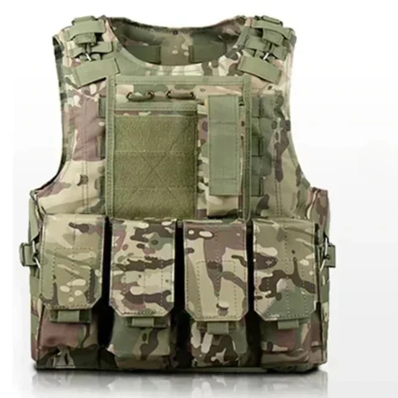 Gilet tattico Kid Combat Training Portapiatti d'assalto Caccia all'aperto Airsoft CS Caccia Sport Gilet di protezione Gilet da caccia