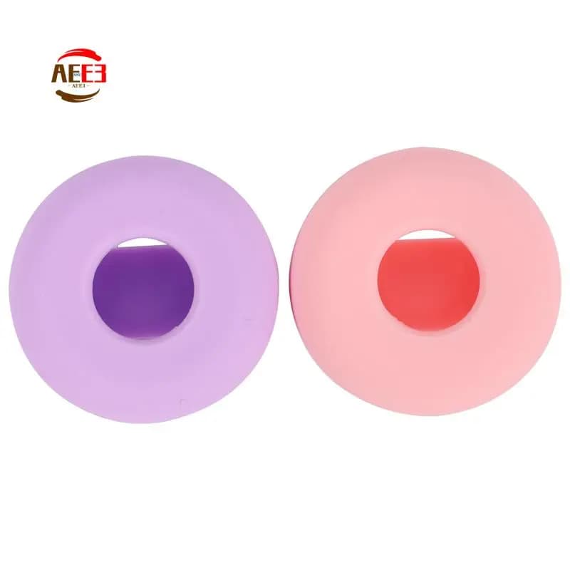 Collare per cani AEE3-Confezione da 2), custodia per collare in silicone per animali domestici per Airtag, custodia per etichetta aerea anti-smarrimento Supporto per anello per animali domestici