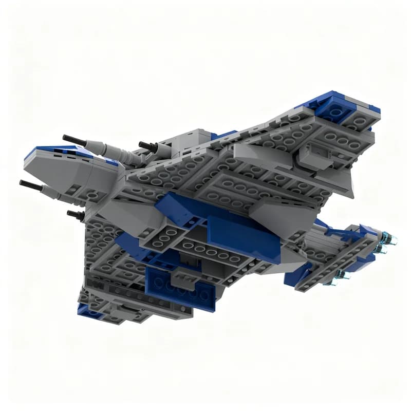Set di Costruzioni MOC Eris Bomber Star Battle da 337 Pezzi, Giocattolo Educativo Creativo Fai-da-Te, Regalo di Natale
