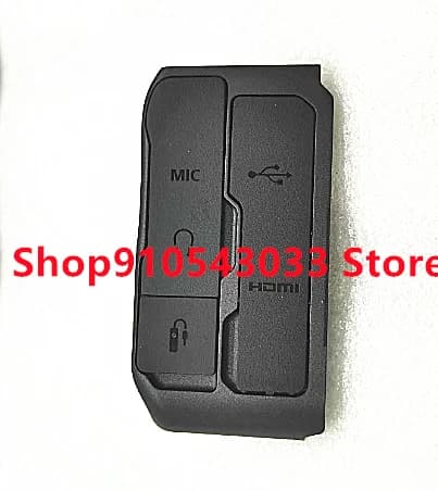 NUOVO EOS R6 HDMI-compatibile MIC Cap Interfaccia Copertura USB Coperchio In Gomma Porta CG2-6610 Per Canon EOSR6 Parte