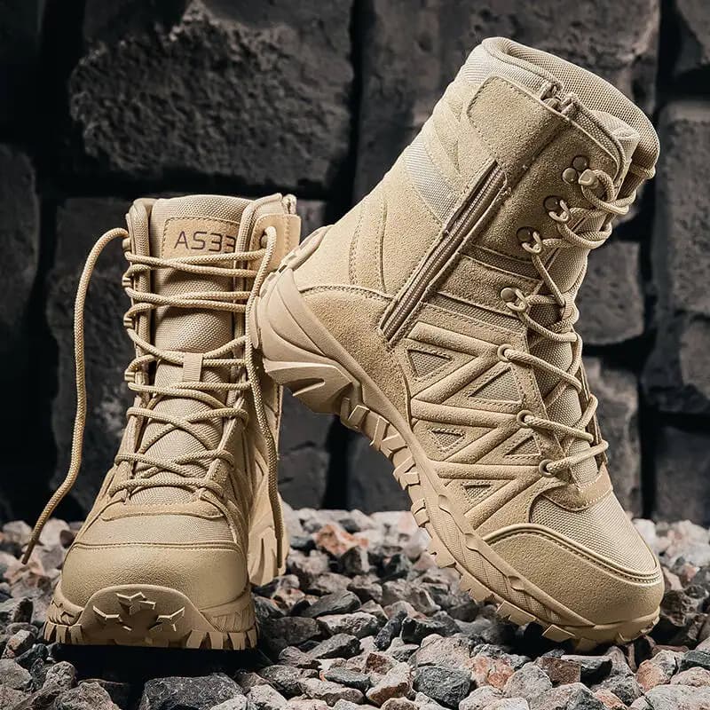 High Quality Men's Boots, Sport Shoes, Outdoor Anti-slip Trekking Boots, Outer Resistant, for Jungle Excursions, Sizes 39-47