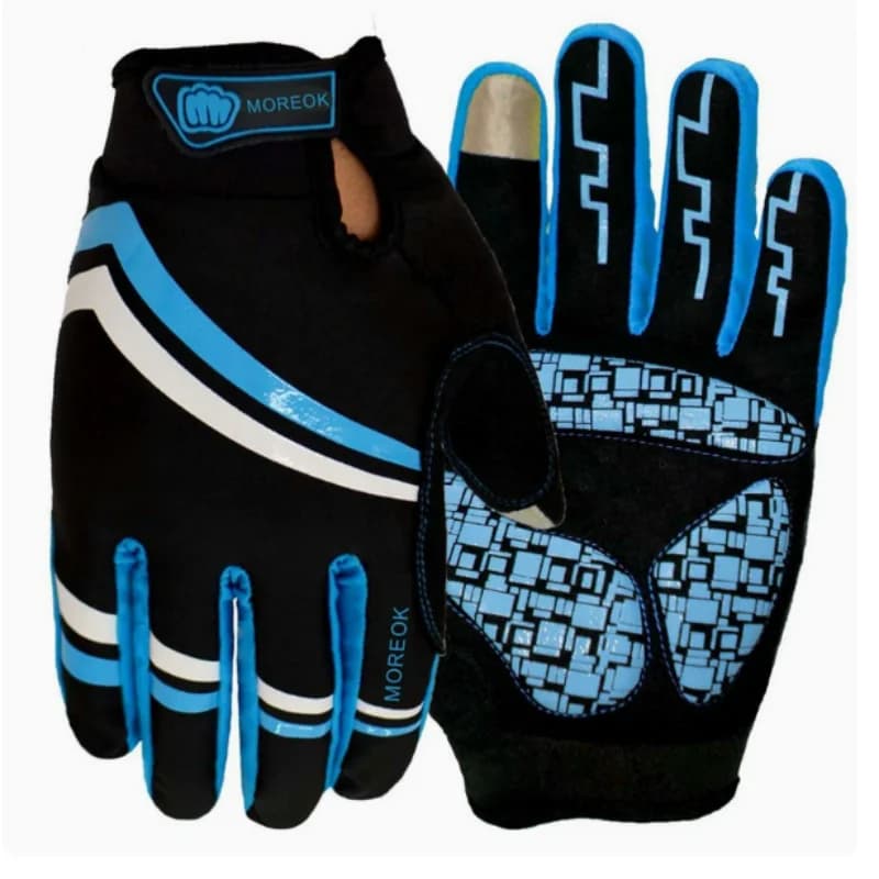Winter Thermal Cycling Gloves Men Women Waterproof Fleece Lined Touch Screen MTB Road Bike Motorcycle Full Finger Warm Riding Bi