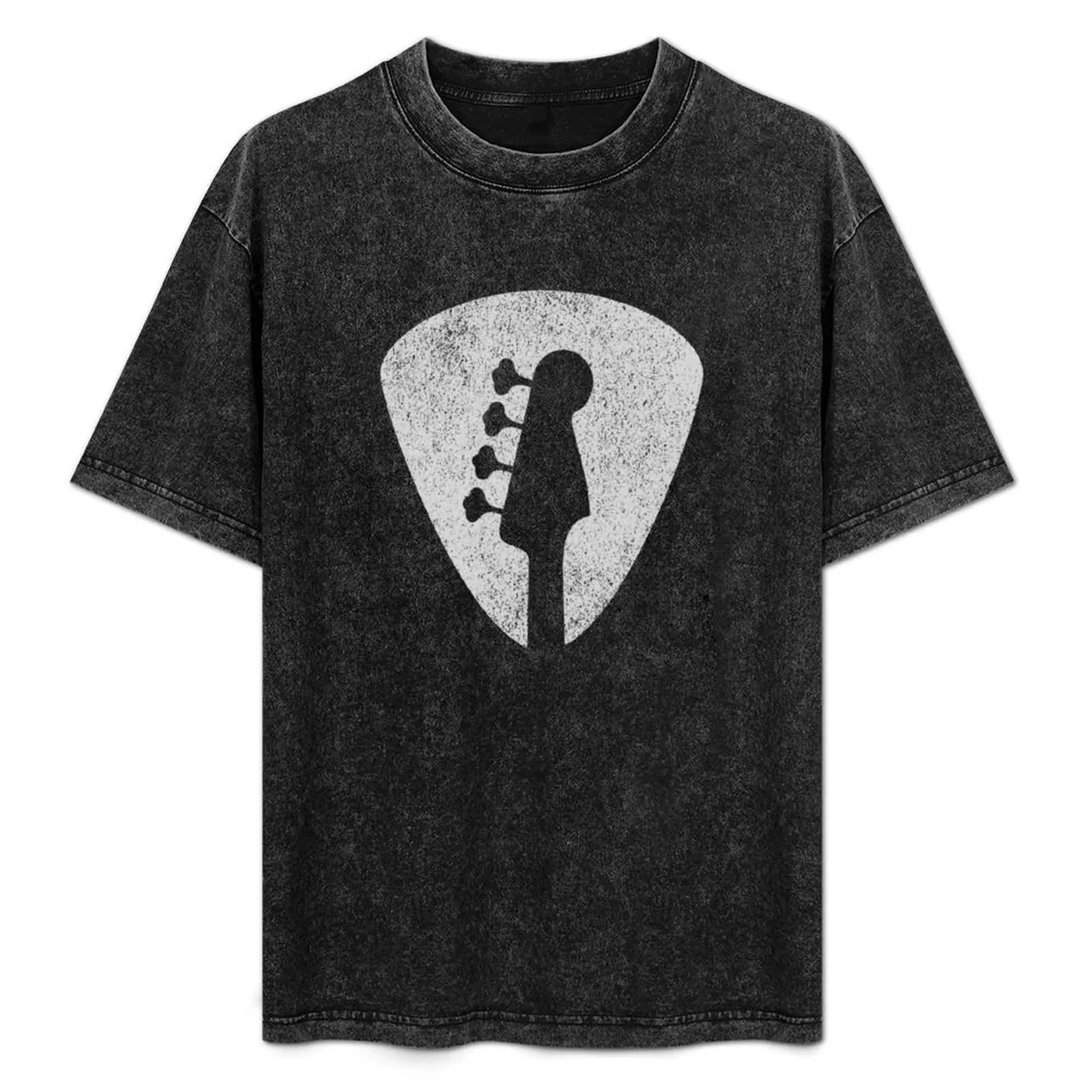 T-shirt Bass Player Guitar Pick T-shirt sportiva traspirante a maniche corte
