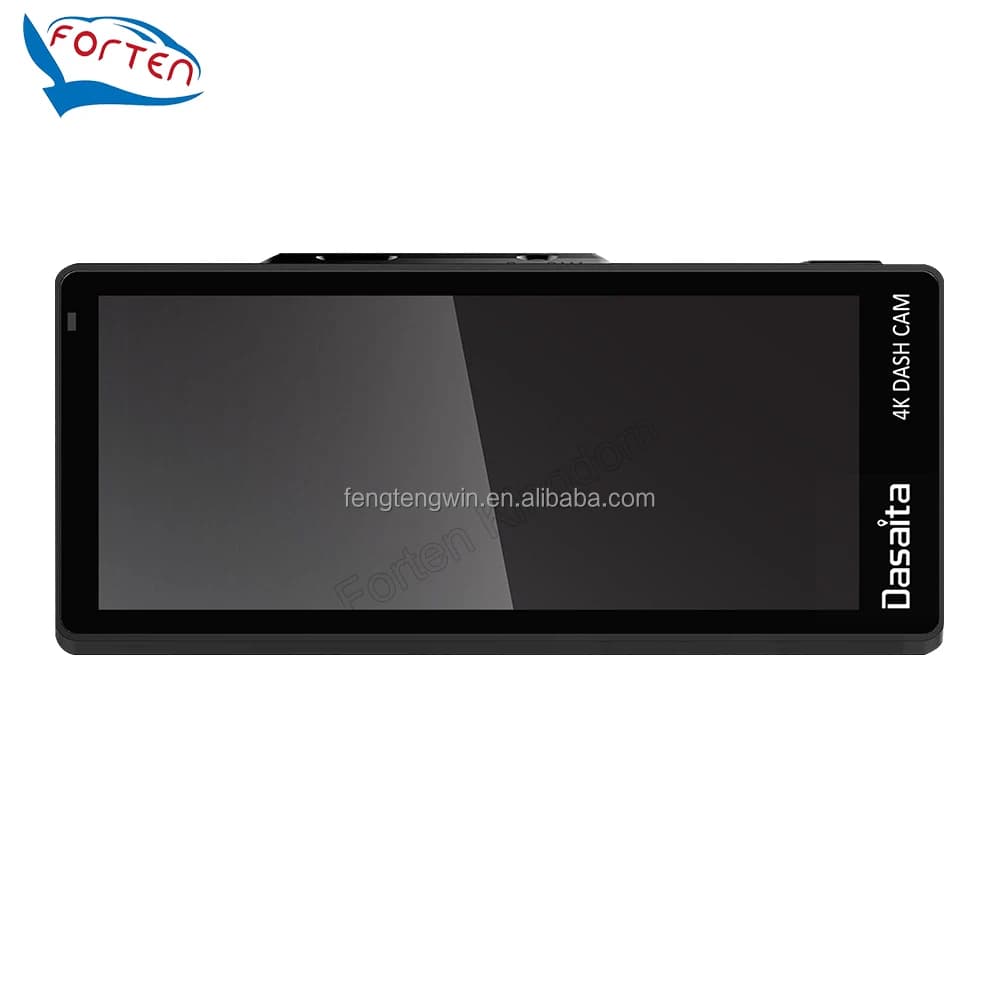 Dash Cam Dasaita Anteriore e Posteriore 4K+1080P, Telecamera Dual per Auto con WiFi, Registrazione in Loop, Tachografo, Visione Notturna