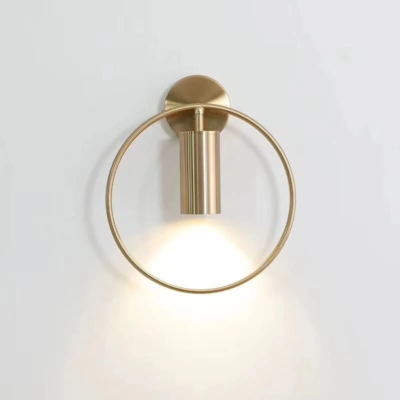 Lampade da parete per la decorazione della stanza delle luci della camera da letto nordica lampade per la decorazione della parete dell'oro del soggiorno per la lampada da comodino della parete