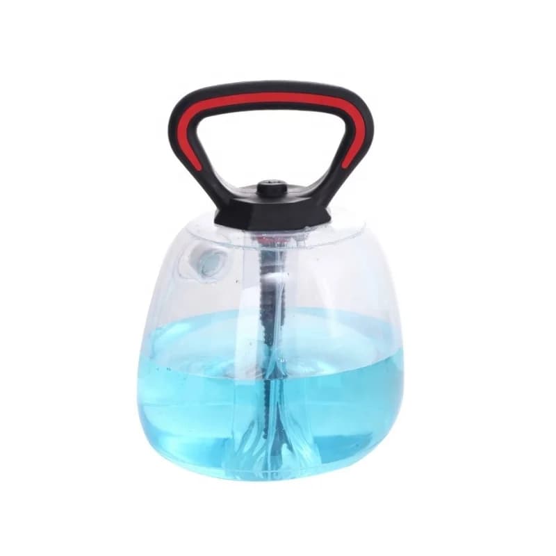 8 kg Kettlebell for fitness, portable, PVC, with water bag, weight lifting and arms training, for women