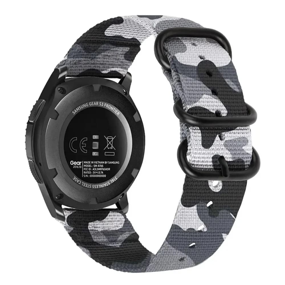 22 mm nylon bracelet for COROS APEX 4 42mm PACE Pro/3 Suunto Vertical 2-1 Race S-2-1/Run/Ocean/CMF Watch 3-2-1 Pro Belt