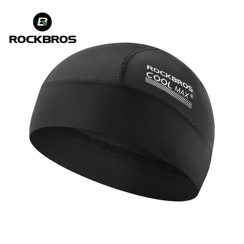 ROCKBROS Berretto da ciclismo Cappello da casco traspirante ad asciugatura rapida Berretto interno UPF50 Protezione solare Berretto da corsa sportivo Cappelli da moto estivi