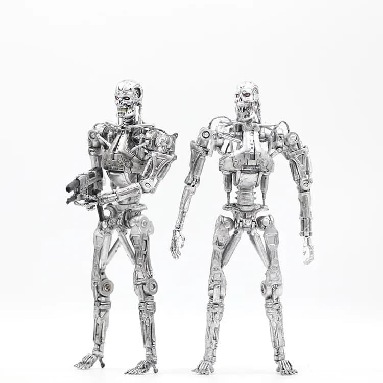In scatola Terminator Genisys T-800 Guardian Endoskeleton Action Figure Model Toy Gift For Collection
